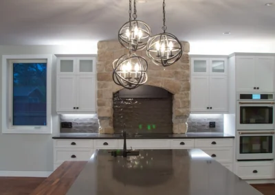 Showcasing the main attraction in main floor kitchen